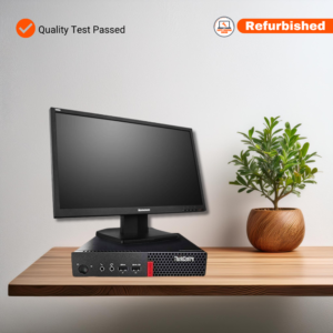 Lenovo ThinkCenter M910Q - Tiny with Free Wi-Fi (i3/7thGen/4GB/128GB M.2+500GB HDD)